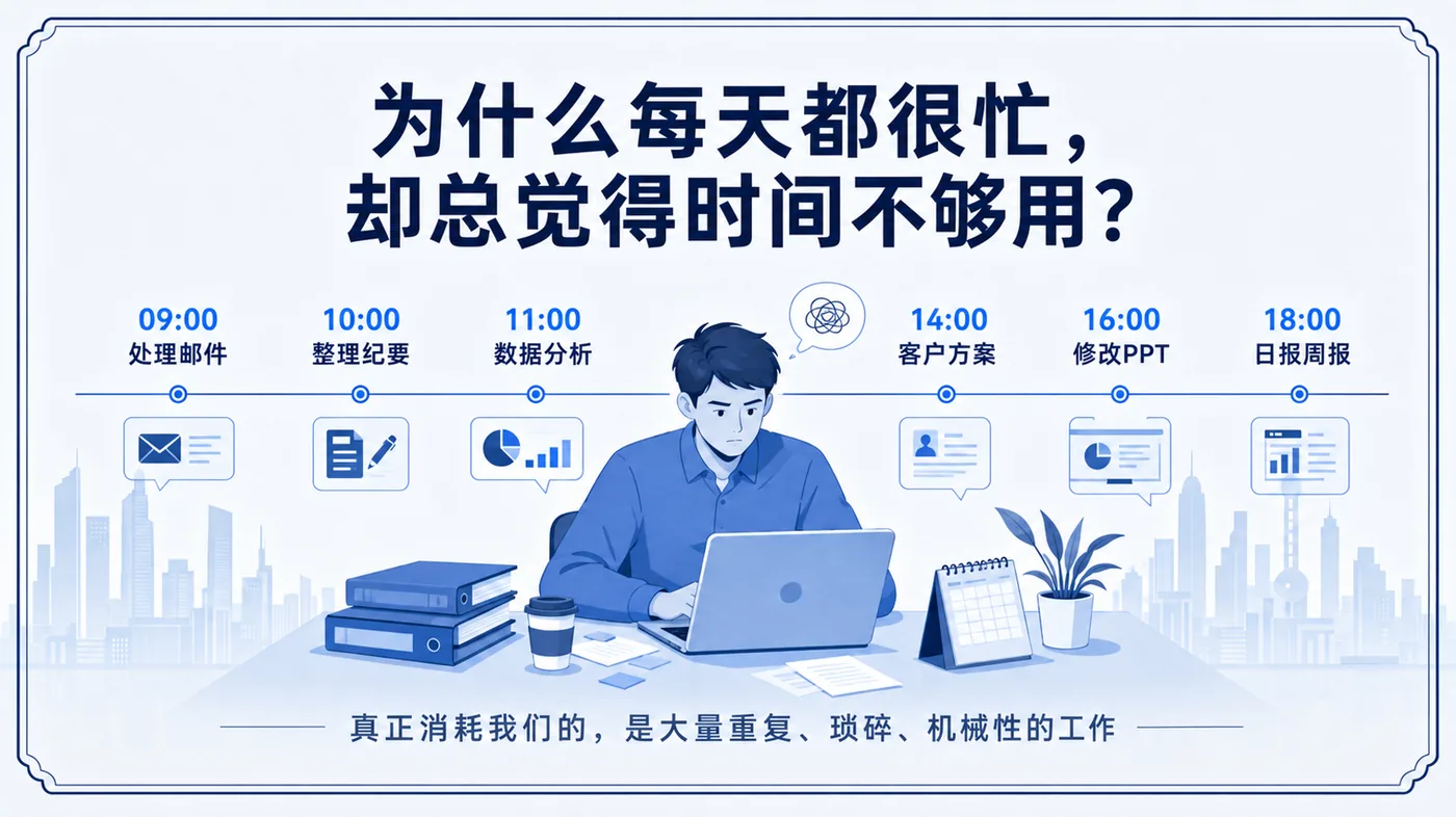 为什么每天都很忙却总觉得时间不够