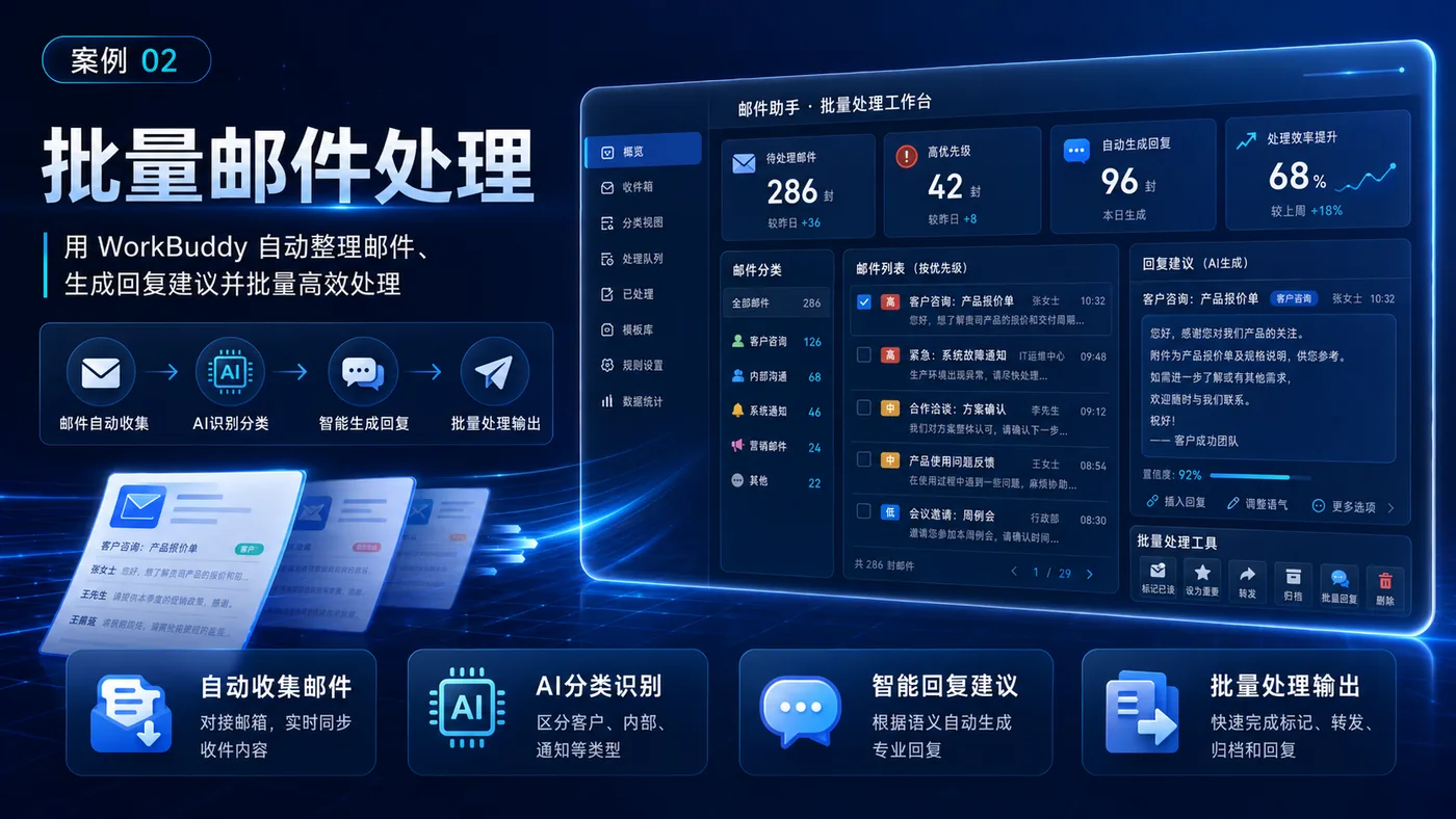 邮件处理 实战案例图