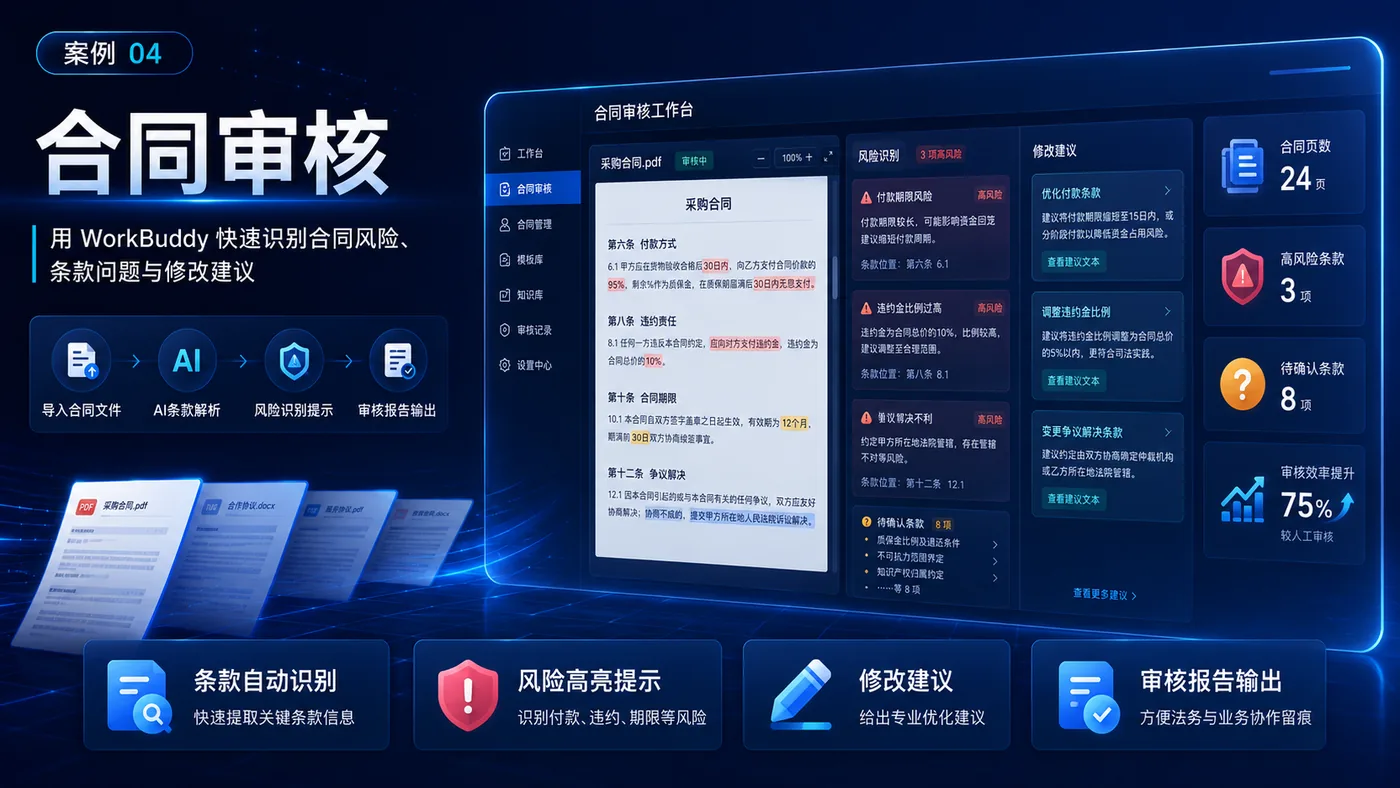 合同处理 实战案例图