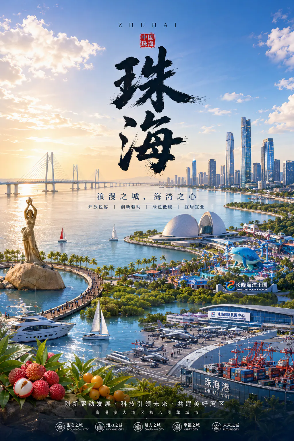 珠海城市宣传海报